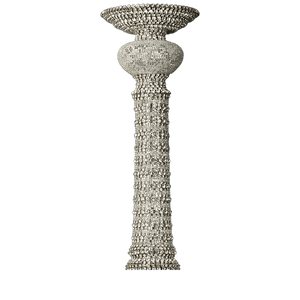 b.b. Simon CDH-217 Crystal Candle Holder - Dudes Boutique