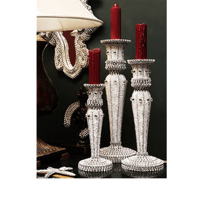 b.b. Simon CDH-240 Crystal Candle Holder - Dudes Boutique