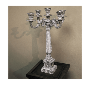 b.b. Simon CDH-248 Crystal Candle Holder - Dudes Boutique
