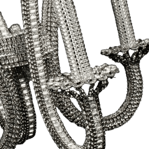 b.b. Simon CH-101-S Crystal Chandelier - Dudes Boutique