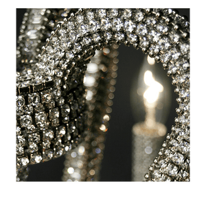 b.b. Simon CH-101-S Crystal Chandelier - Dudes Boutique