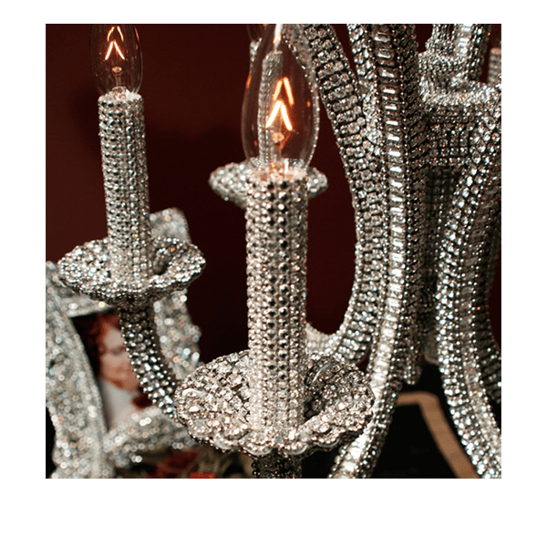 b.b. Simon CH-101-S Crystal Chandelier - Dudes Boutique