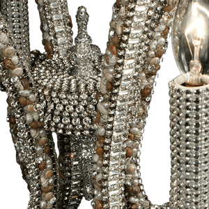 b.b. Simon CH-101-S-SHELL Crystal Chandelier - Dudes Boutique