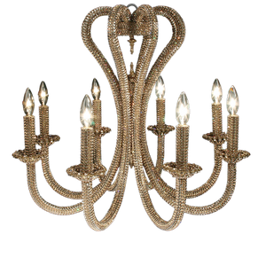 b.b. Simon CH-400-L Crystal Chandelier - Dudes Boutique