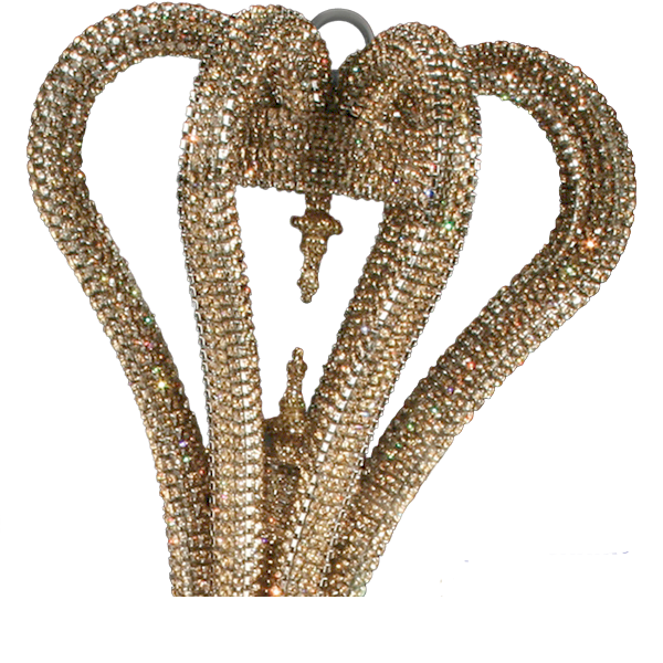 b.b. Simon CH-400-L Crystal Chandelier - Dudes Boutique