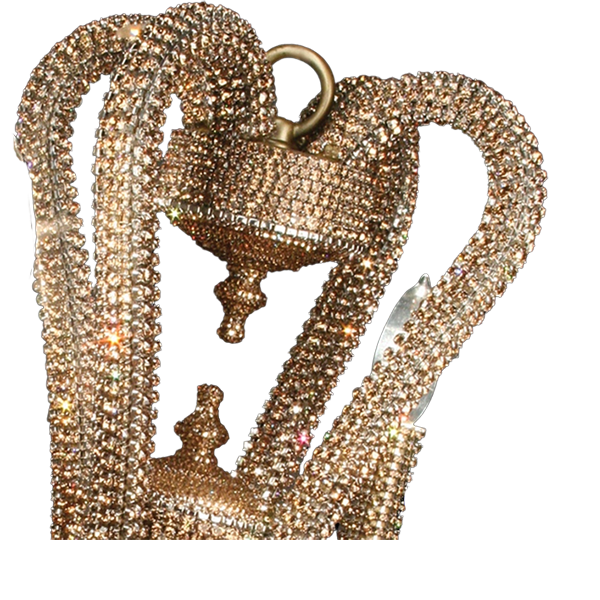 b.b. Simon CH-400-S Crystal Chandelier - Dudes Boutique