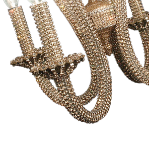 b.b. Simon CH-400-S Crystal Chandelier - Dudes Boutique