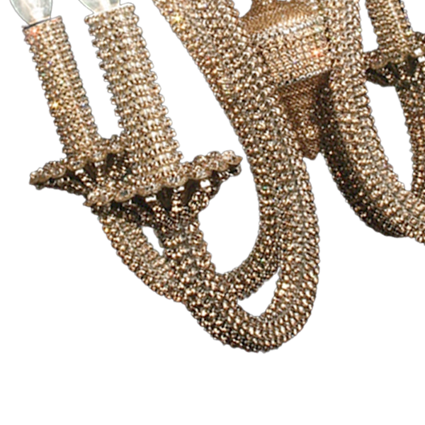 b.b. Simon CH-400-S Crystal Chandelier - Dudes Boutique