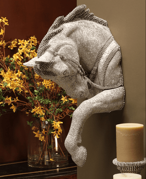 b.b. Simon Silver Crystal Horse-100 - Dudes Boutique