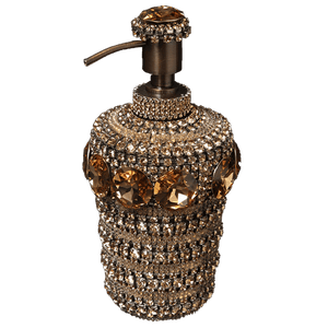b.b. Simon Gold Crystal Soap Dispenser - Dudes Boutique