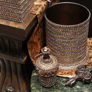 b.b. Simon Gold Crystal Soap Dispenser - Dudes Boutique