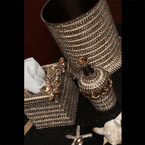 b.b. Simon Gold Crystal Soap Dispenser - Dudes Boutique