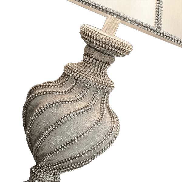 b.b. Simon LS-102 Crystal Table Lamp - Dudes Boutique