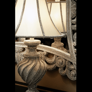 b.b. Simon LS-102 Crystal Table Lamp - Dudes Boutique