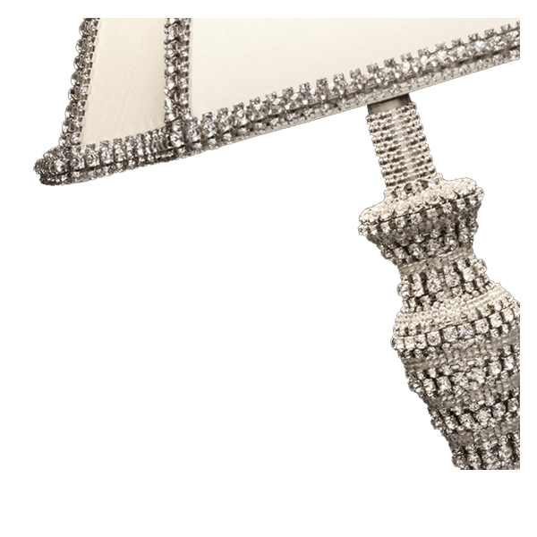b.b. Simon LS-104 Crystal Table Lamp - Dudes Boutique