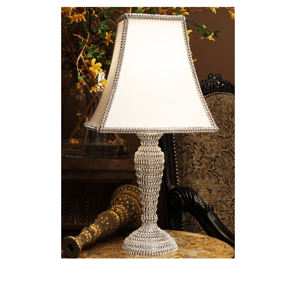 b.b. Simon LS-105 Crystal Table Lamp - Dudes Boutique
