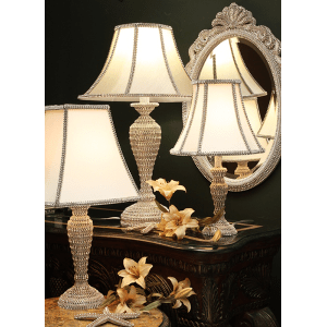 b.b. Simon LS-104 Crystal Table Lamp - Dudes Boutique