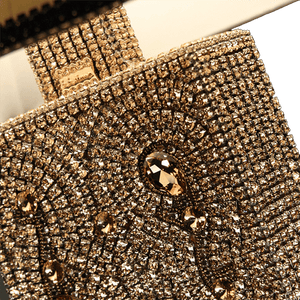 b.b. Simon LS-107-LT.C Crystal Table Lamp - Dudes Boutique