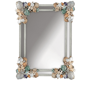 b.b. Simon M-401-SHELL Crystal Mirror - Dudes Boutique