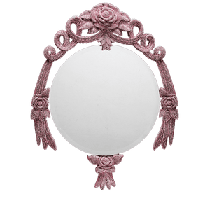 b.b. Simon M-532-LT.Rose Crystal Mirror - Dudes Boutique