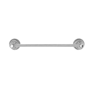 b.b. Simon Crystal Silver Chrome Towel Bar - Dudes Boutique