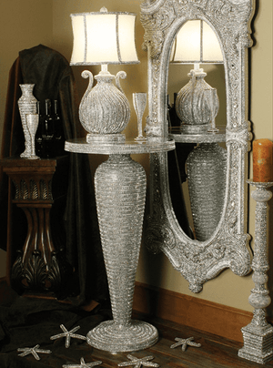 b.b. Simon TB-101-CLEAR Crystal Table - Dudes Boutique