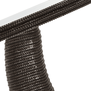 b.b. Simon TB-102-JET Crystal Table - Dudes Boutique