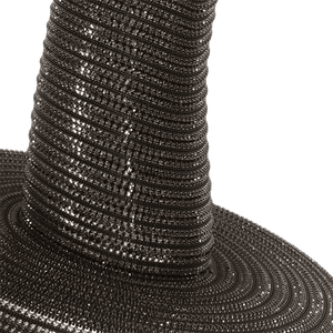 b.b. Simon TB-102-JET Crystal Table - Dudes Boutique