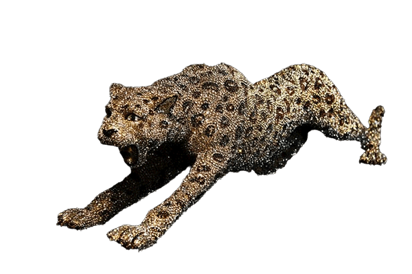 b.b. Simon TG-101 All Over Crystal Tiger - Dudes Boutique