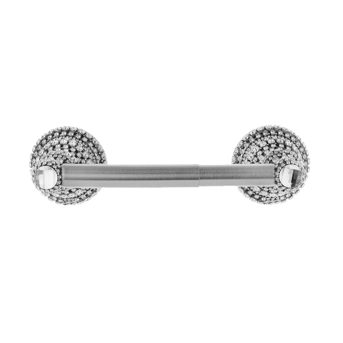 b.b. Simon Clear Chrome Toilet Paper Holder - Dudes Boutique