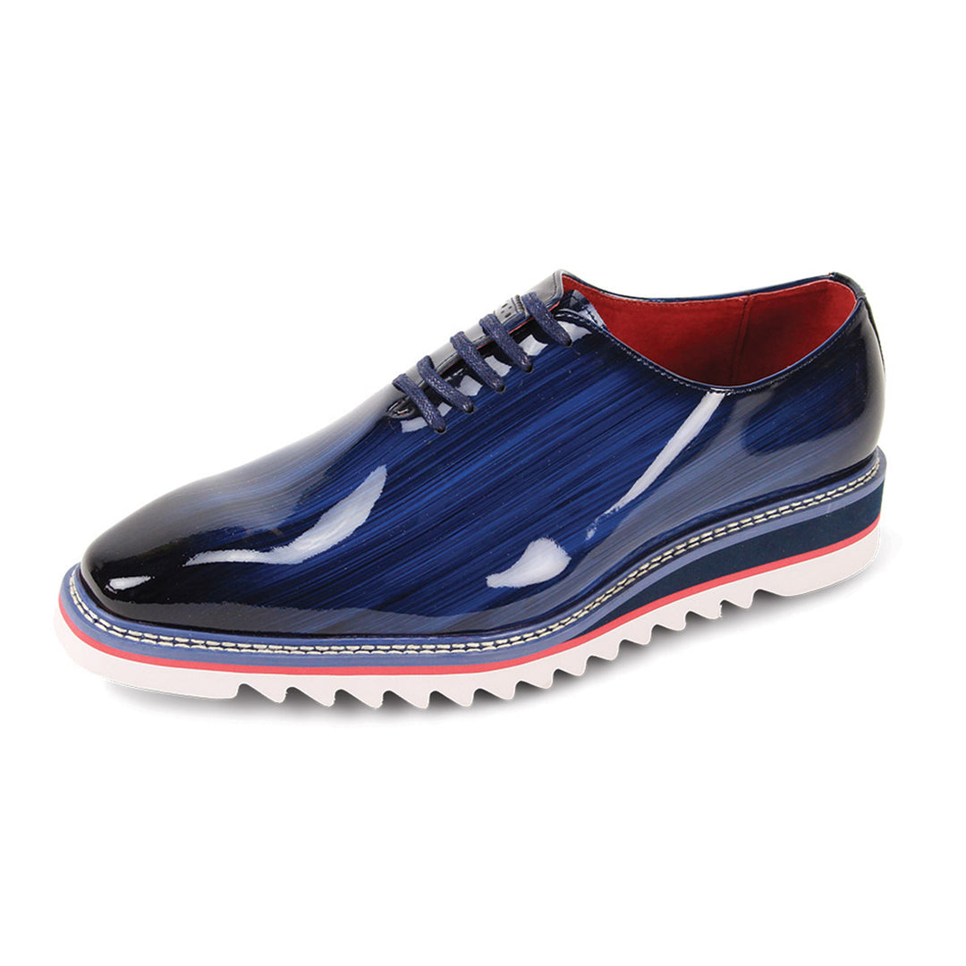 Giovanni Blue Patent Ultralight Sneakers