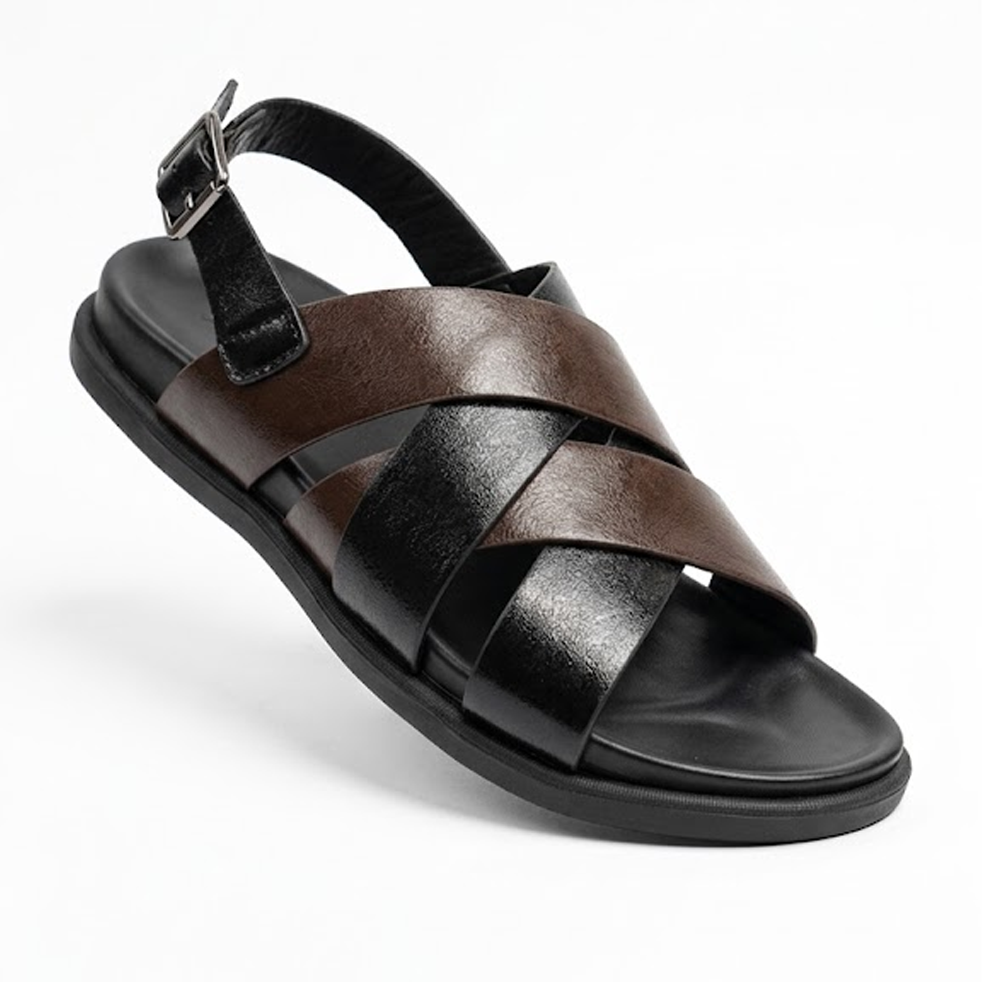 Faranzi Black Coffee Estourando Sandals