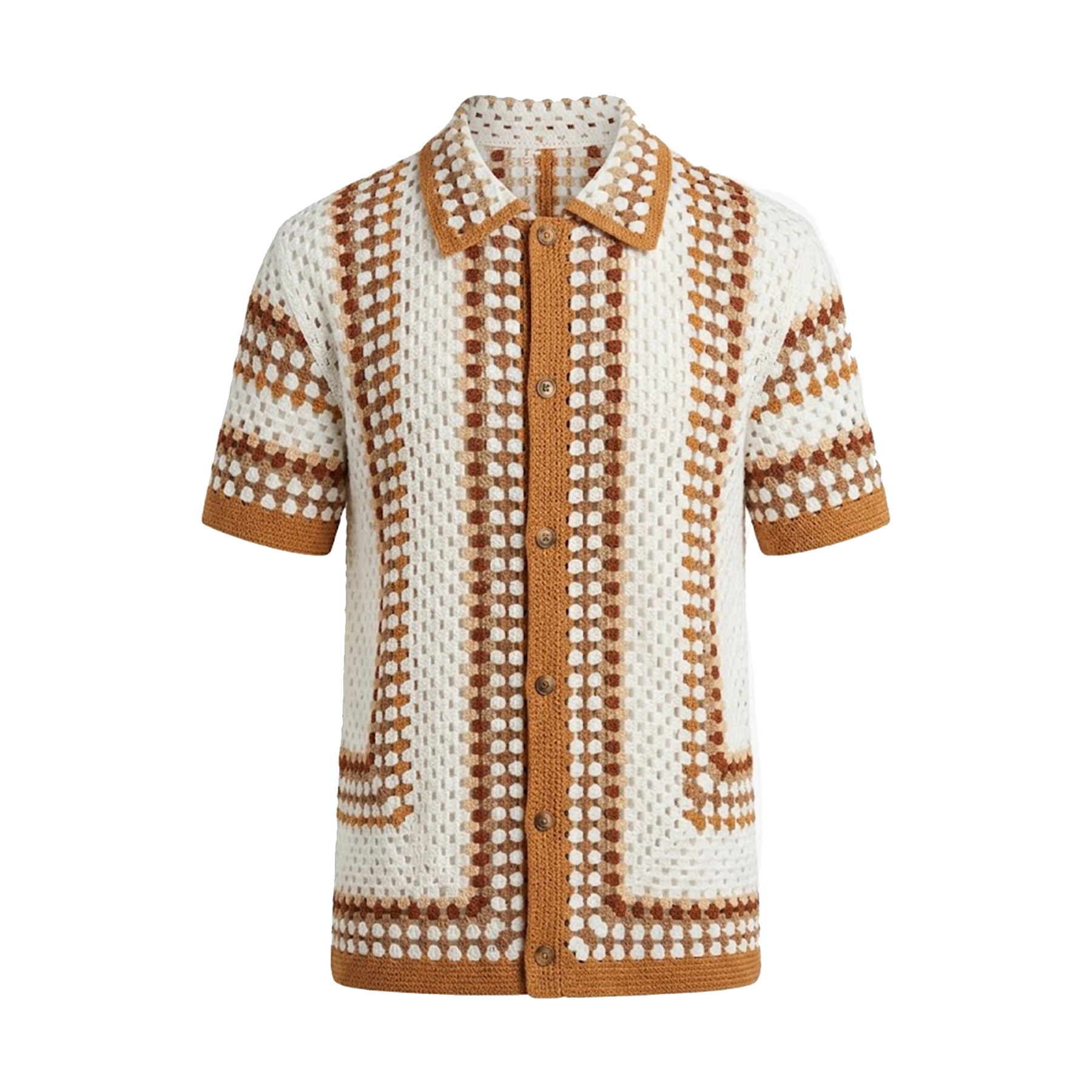 Lanzzino Honey Breathable Knit Shirt