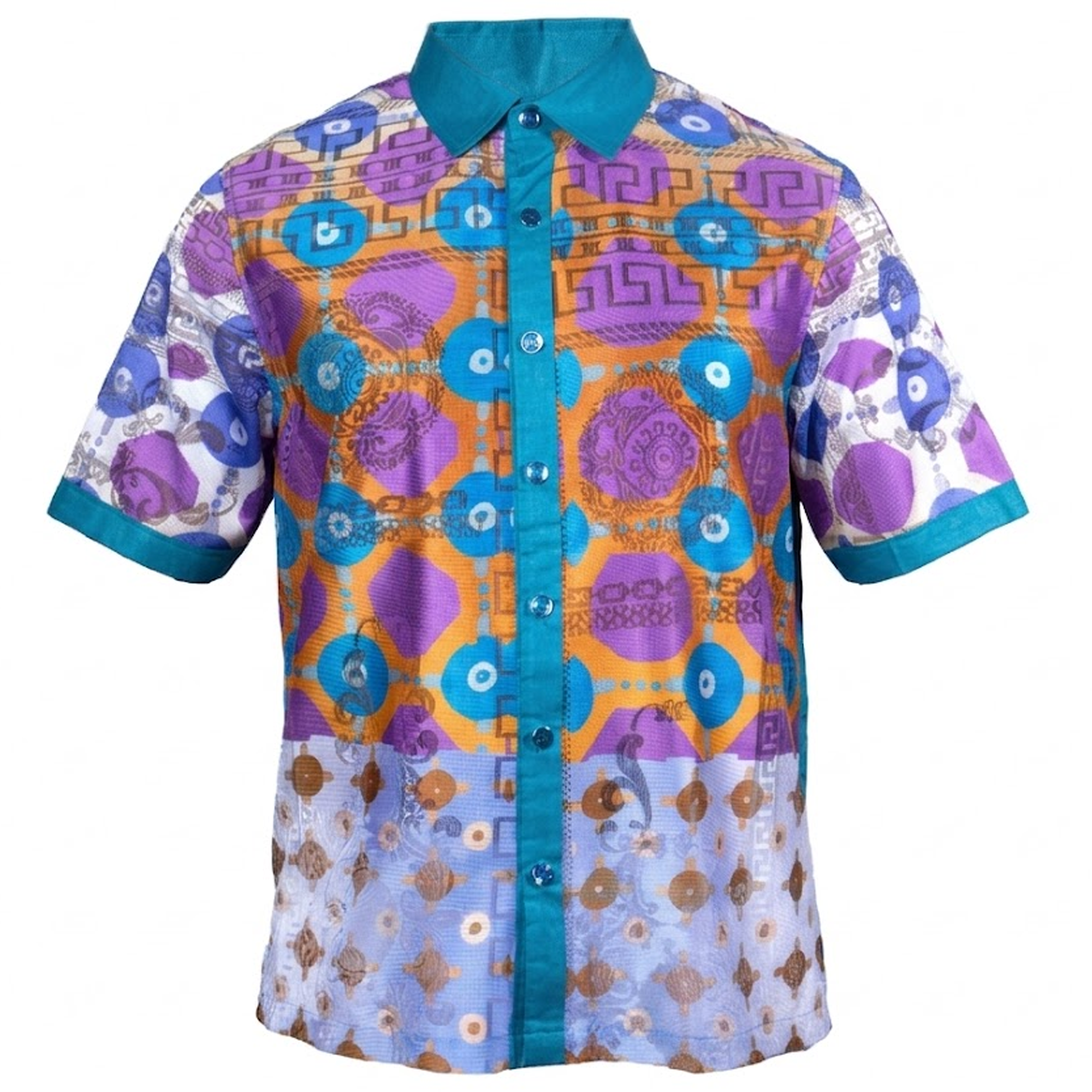 Prestige LUX-560 Teal Linen Shirt