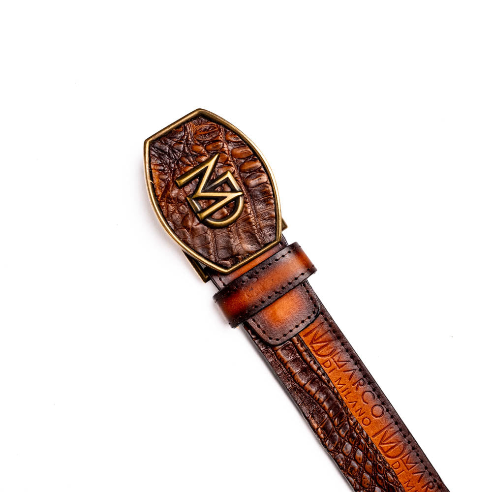 Marco Di Milano Texas Belt Aged Brown