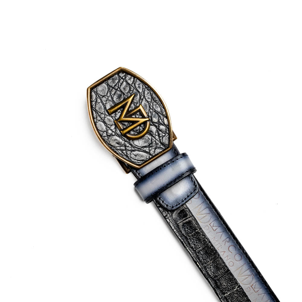 Marco Di Milano Texas Belt Stone Gray