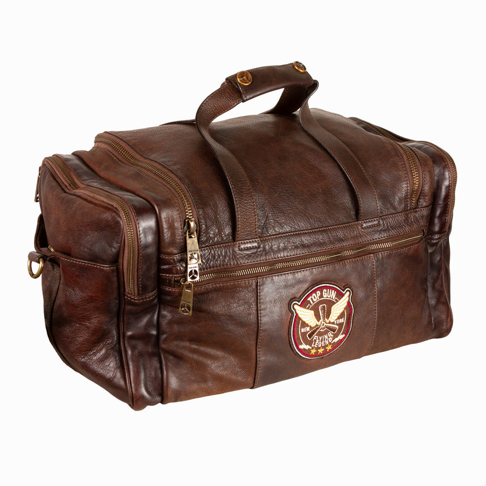 Top Gun Pilot Leather Bag