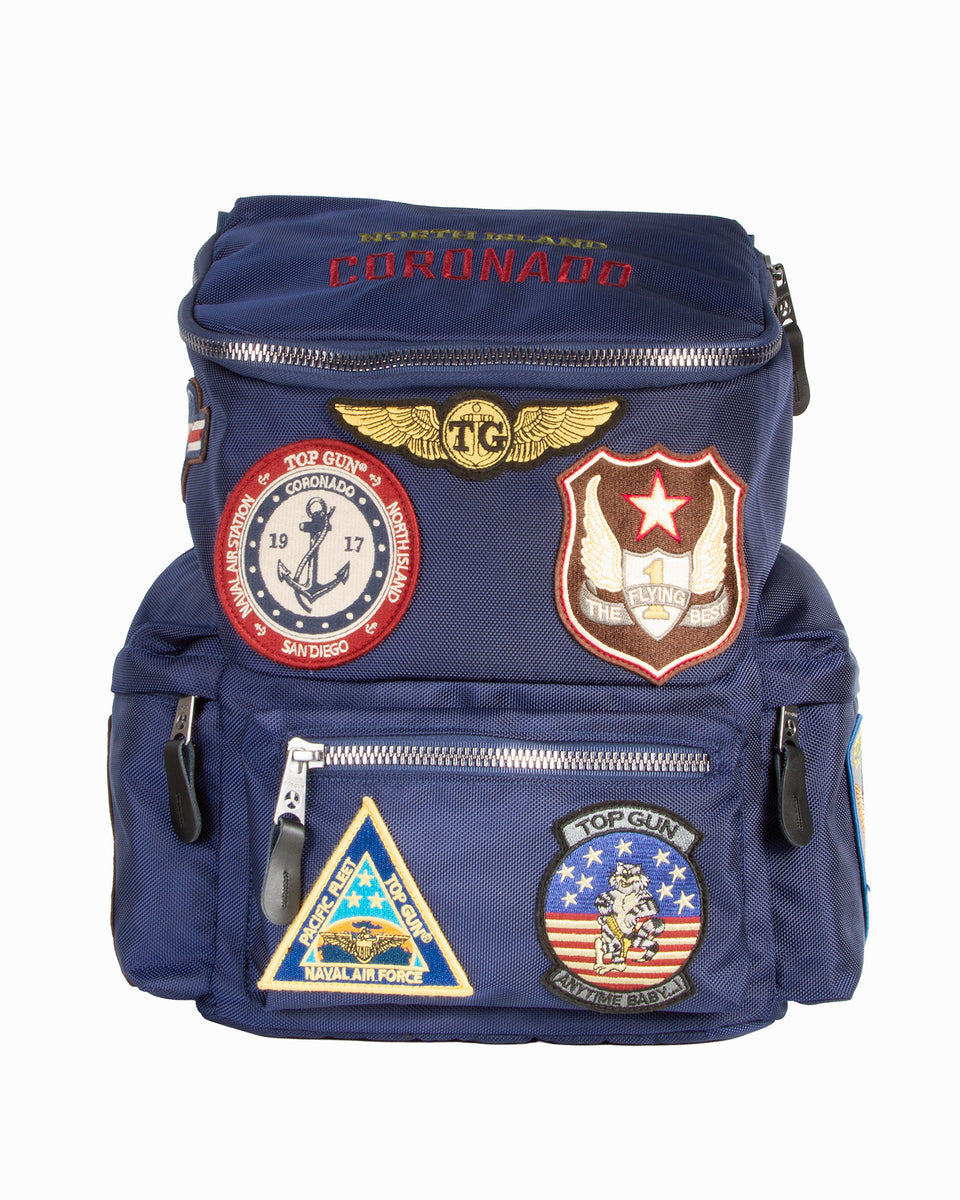 Top Gun Coronado Backpack with Patches