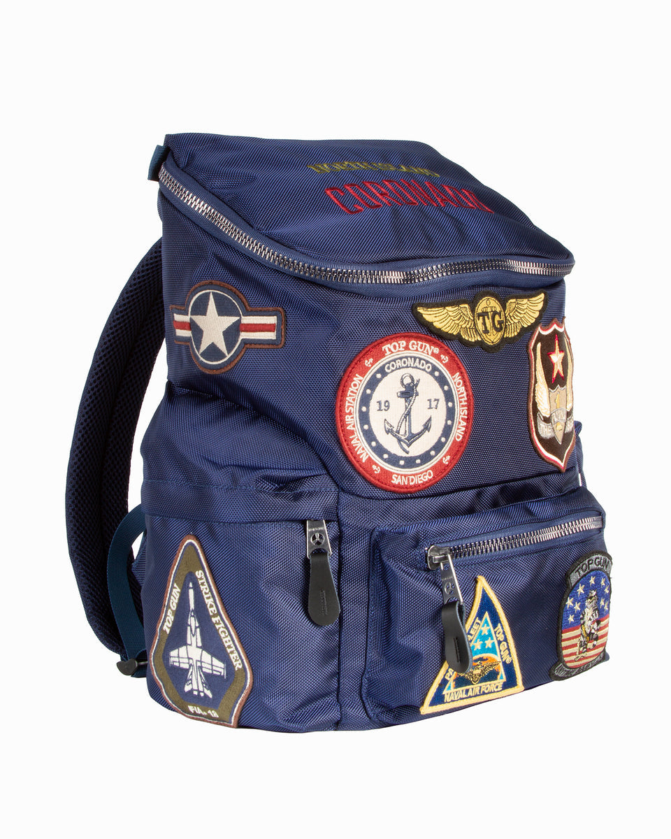 Top Gun Coronado Backpack with Patches