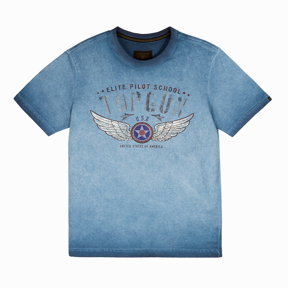Top Gun "Elite Pilot School" Tee - Navy