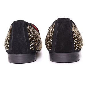 Rocky Road Loafers BLACK/GOLD - Dudes Boutique