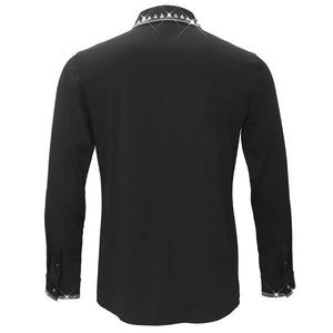 No Limits Button-Up Shirt - BLACK - Dudes Boutique