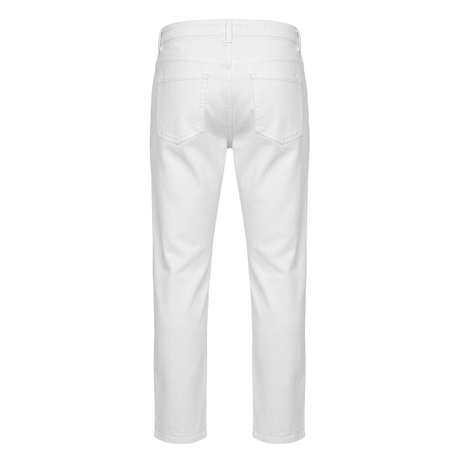 Waimea Optic White Ripped Denim Jeans