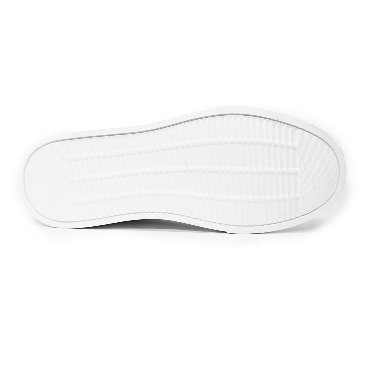 Faranzi white perforated leather low-top sneakers with grey suede trim