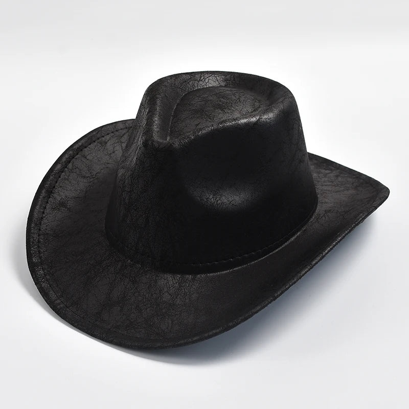 Kashani Distressed Western Cowboy Hat – Dudes Boutique display picture 2
