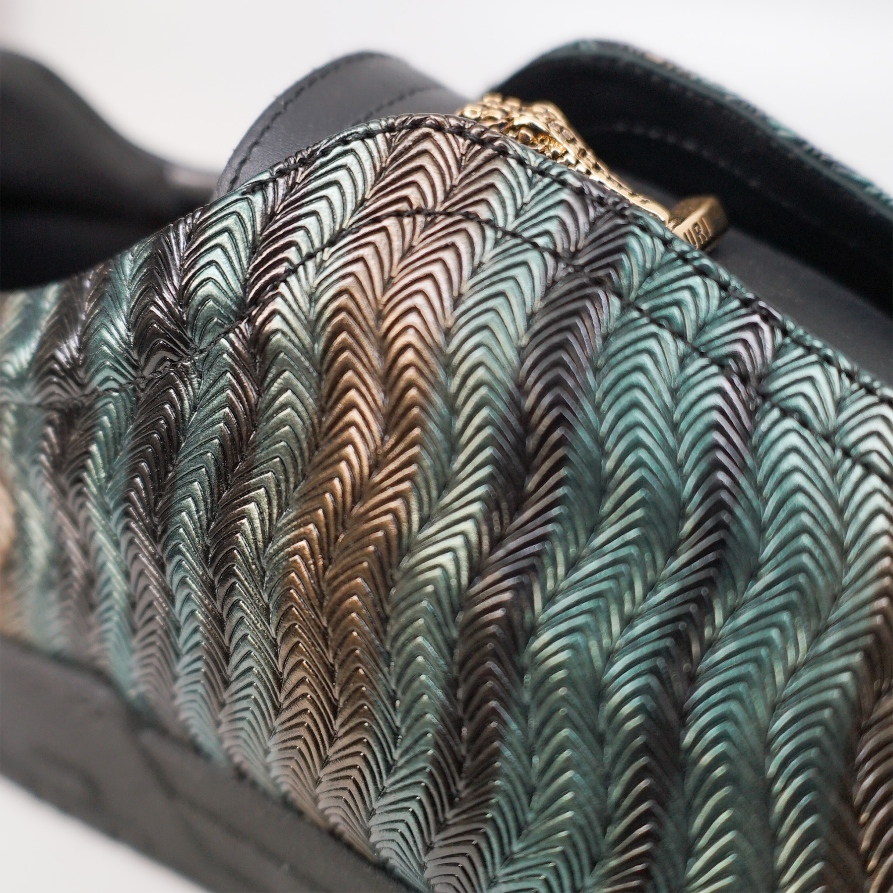 Mauri 8478/9 Multigreen/Black Nappa Balera Sneakers - Dudes Boutique