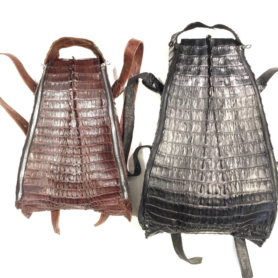 Kashani All-Over Alligator Backpack - Dudes Boutique