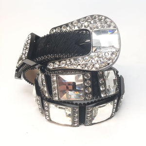 b.b. Simon 9001-NI Mini Monster Crystal Belt - Dudes Boutique