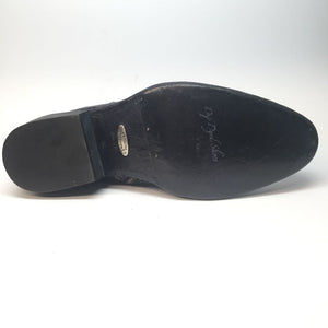 Calzoleria Toscana Brown Horn-back Crocodile Ankle Boots - Dudes Boutique