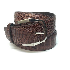 Lebedas Full Skin Crocodile Belt - Dudes Boutique